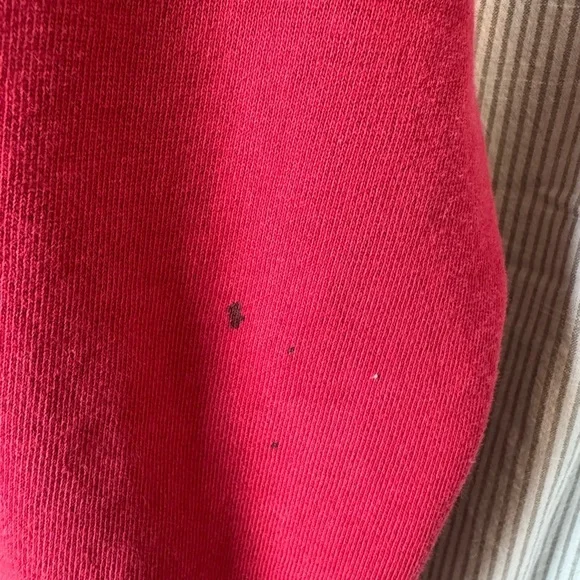 Hard Rock Cafe Vibrant Red Zip-Up Hoodie - Picture 2 of 6